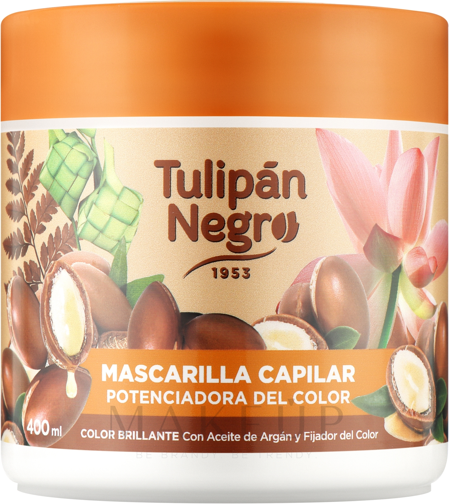 Haarmaske - Tulipan Negro Color Enhancer Hair Mask — Bild 400 ml