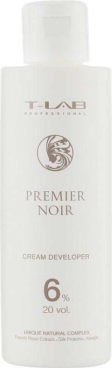Entwicklercreme 6% - T-LAB Professional Premier Noir Cream Developer 20 vol. 6% — Bild N1