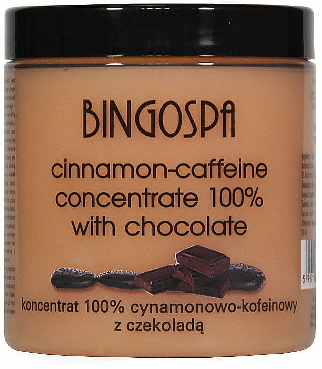100% Zimt-Koffein-Konzentrat gegen Cellulite mit Schokolade - BingoSpa Concentrate 100% Caffeine Cinnamon-Chocolate — Foto N1