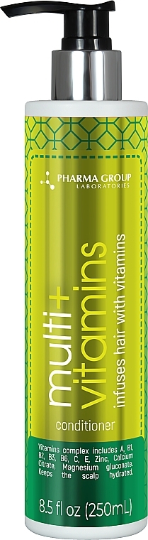 Vitamin-Haarspülung - Pharma Group Laboratories Multi+ Vitamins — Bild N5