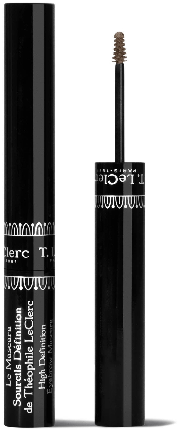 Wimperntusche für Augenbrauen - T. LeClerc Eyebrow Mascara — Bild 01 - Blond