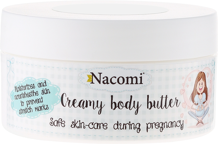 Feuchtigkeitsspendende und pflegende Körperbutter für Schwangere - Nacomi Pregnant Care Creamy Body Butter