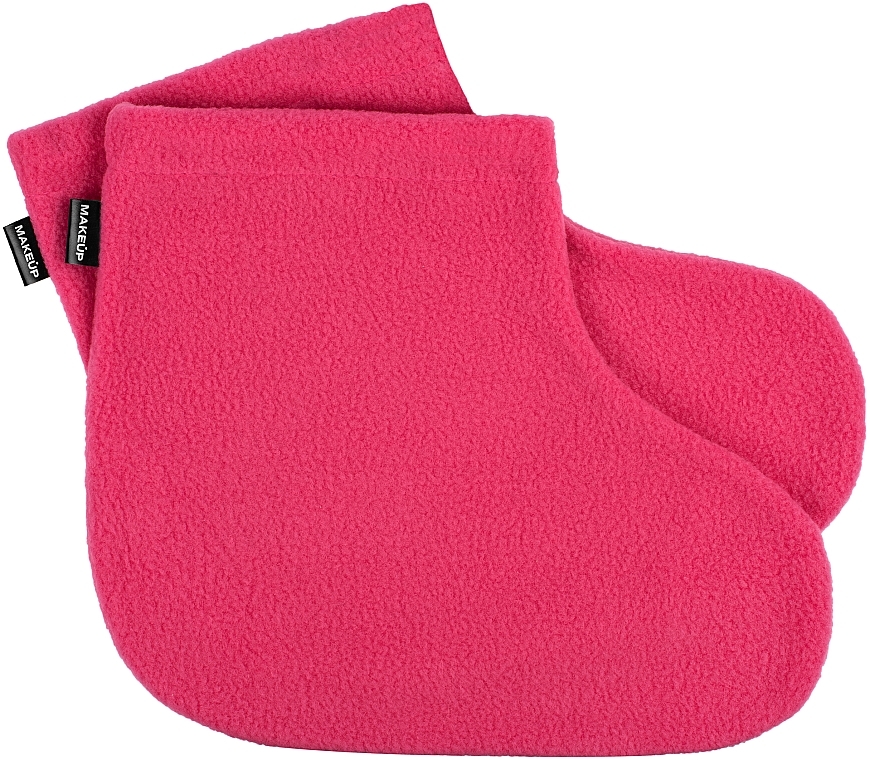 Kosmetiksocken für die Paraffintherapie Luxe Spa Fuchsie - MAKEUP Thick Paraffin Wax Booties Therapy Spa Fuchsia — Bild N2