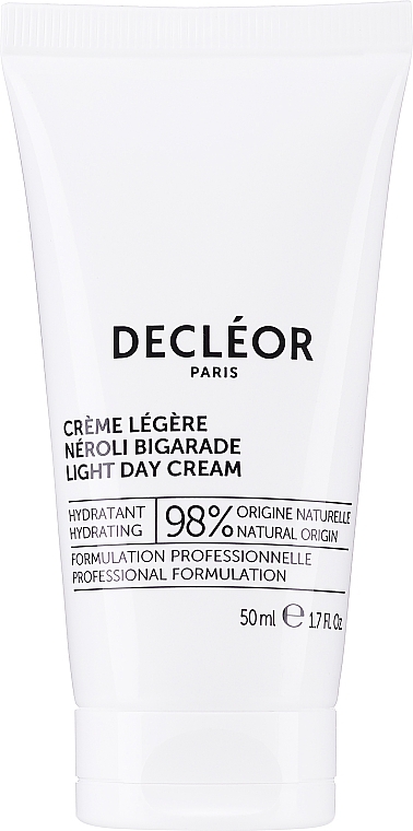 Leichte feuchtigkeitsspendende und erfrischende Gesichtscreme mit Neroliöl für dehydrierte Haut - Decleor Hydra Floral Hydrating Light Cream — Bild N1