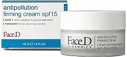 Düfte, Parfümerie und Kosmetik Stärkende Gesichtscreme - FaceD Antipollution Firming Cream SPF 15