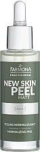 Düfte, Parfümerie und Kosmetik Normalisierendes Säurepeeling für das Gesicht - Farmona Professional New Skin Peel Matt 