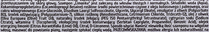 Regenerierendes Shampoo mit Limettenöl - Dushka — Bild N3