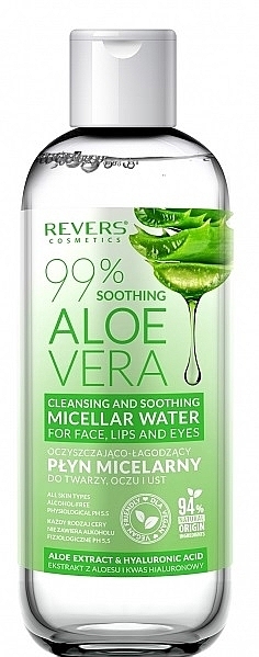 Mizellenwasser - Revers Cleansing And Soothing Micellar Aloe Vera — Bild N1