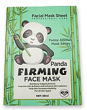 Düfte, Parfümerie und Kosmetik Straffende Tuchmaske für das Gesicht Panda - Wokali Animal Panda Firming Face Mask