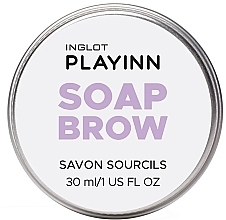 Augenbrauenseife - Inglot Playinn Soap Brow — Bild N1