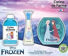 Corine De Farme Frozen - Set (edt/30ml + sh/gel/300ml + acc/1pc)  — Bild N1