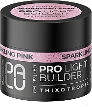 Düfte, Parfümerie und Kosmetik Nagelgel - Palu Pro Light Builder Gel Sparkling Pink 