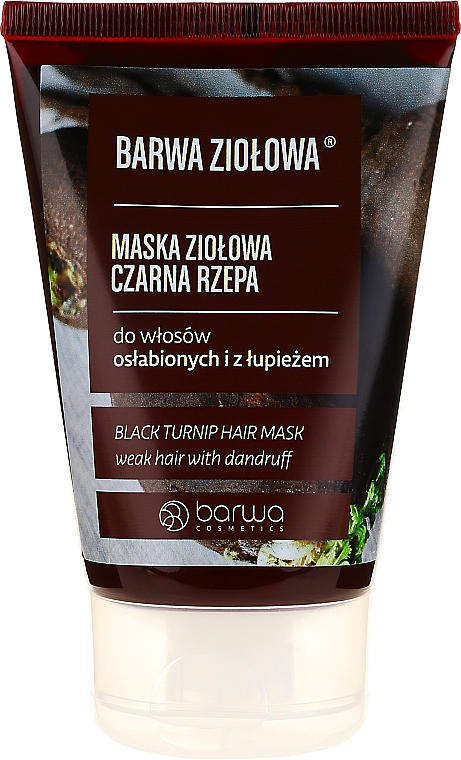 Kräuterhaarmaske mit schwarzem Rettich-Extrakt - Barwa Color Herbal Mask — Bild N1