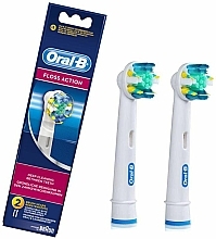 Düfte, Parfümerie und Kosmetik Austauschbare Zahnbürstenköpfe für elektrische Zahnbürste Floss Action 2 St. - Oral-B EB25 Floss Action