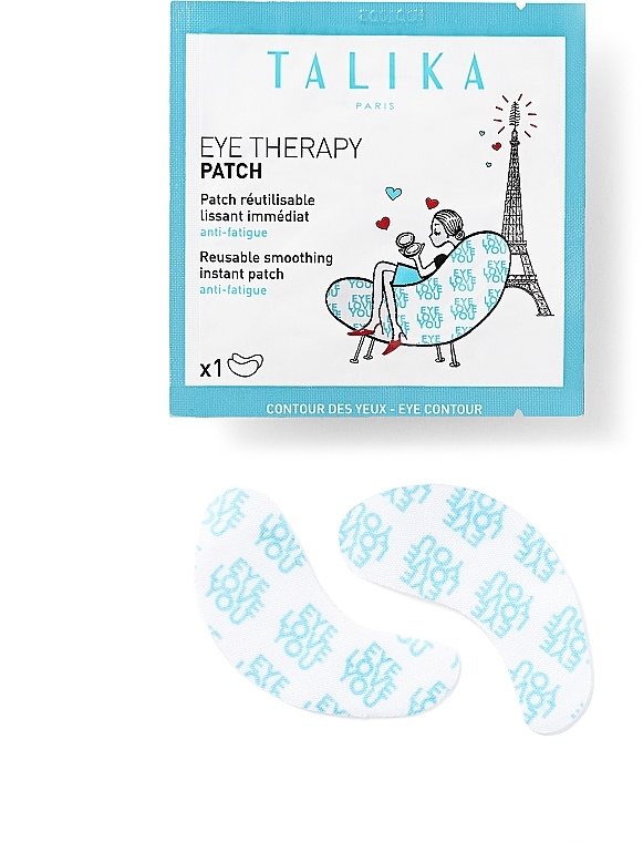 Anti-Aging Augenpatches mit Sheabutter - Talika Eye Therapy Reusable Instant Smoothing Patch Refills — Bild N5