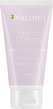 Handcreme - Nacomi Hand Cream With Cold-Pressed Rose Hip Oil — Bild N1