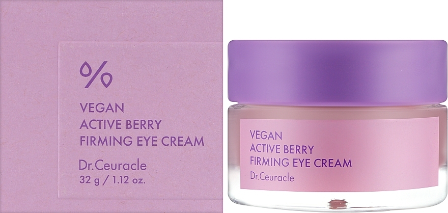 Straffende Augencreme - Dr.Ceuracle Vegan Active Berry Firming Eye Cream — Bild N2