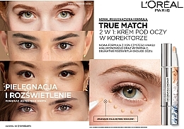Augen-Concealer - L’Oreal Paris True Match Eye-Cream In A Concealer — Foto N5