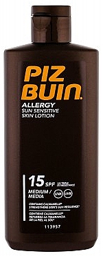 Sonnenschutzlotion für den Körper SPF 15 - Piz Buin Allergy Piel Sensible al Sol Locion SPF15 — Bild N1