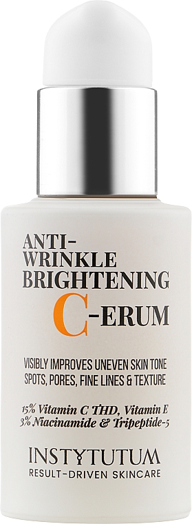 Aufhellendes Anti-Falten-Serum - Instytutum Anti-Wrinkle Brightening C-Erum — Bild N1