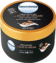 Leocrema Multipurpose Cream Argan Oil  - Creme für Gesicht, Körper und Hände mit Arganöl — Bild N2