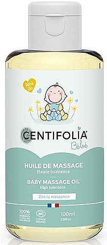 Bio-Babymassageöl mit Kamelie und süßen Mandeln - Centifolia Baby Massage Oil  — Bild N1