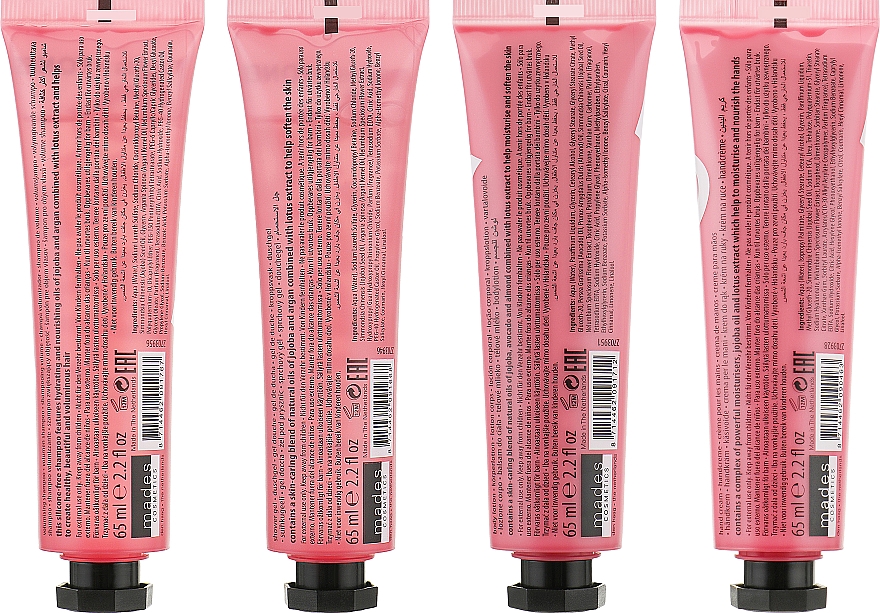 Körperpflegeset - Mades Cosmetics Mades Tones Kit (Duschgel 65ml + Haarshampoo 65ml + Körperlotion 65ml + Handcreme 65ml) — Bild N3