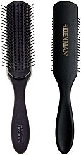 Düfte, Parfümerie und Kosmetik Haarbürste D3M schwarz - Denman Classic Medium 7 Row Styling Brush