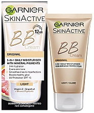 Düfte, Parfümerie und Kosmetik Feuchtigkeitsspendende BB-Creme mit Vitamin C und Grapefruit - Garnier Skin Active BB Cream Original 5in1 Daily Moisturiser