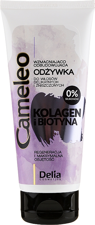 Haarspülung mit Kollagen und Biotin - Delia Cameleo Collagen And Biotin Conditioner — Bild N1