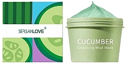 Düfte, Parfümerie und Kosmetik Reinigende Schlammmaske mit Gurke - Sersanlove Cucumber Cleansing Mud Mask