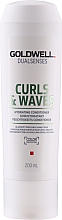 Feuchtigkeitsspendende Haarspülung für lockiges und welliges Haar - Goldwell Dualsenses Curls & Waves Conditioner — Bild N1