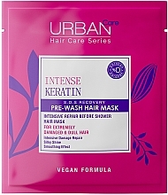 GESCHENK! Intensiv regenerierende Haarmaske mit Keratin - Urban Care Intense & Keratin Pre-Hair Mask — Bild N1