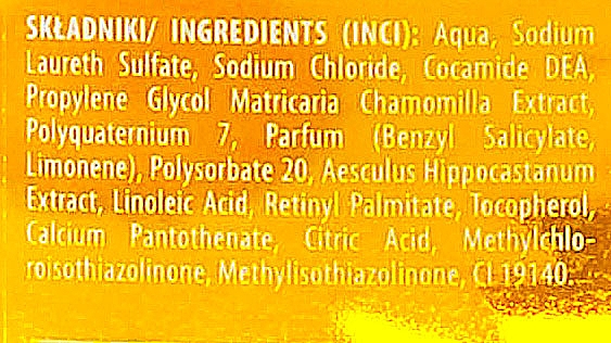 Aloe und Diptam Shampoo für normales Haar - Pollena Savona Familijny Camomile & Vitamins Shampoo — Bild N4