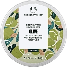 Körperbutter Olive - The Body Shop Olive Body Butter For Very Dry Skin 96H Nourishing Moisture — Bild N1