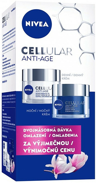 Set - Nivea Cellular Anti-Age (cr/2x50ml) — Bild N1