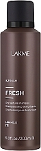 Düfte, Parfümerie und Kosmetik Trockenshampoo - Lakme K.Finish Fresh Dry Texture Shampoo