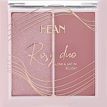 Gesichtsrouge - Hean Rosy Duo Glow & Satin Blush — Bild N12