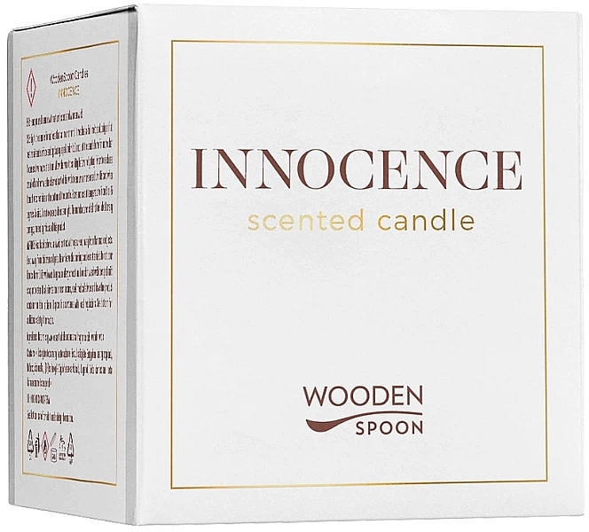 Duftkerze - Wooden Spoon Innocence Natural Scented Soy Candle — Bild N2