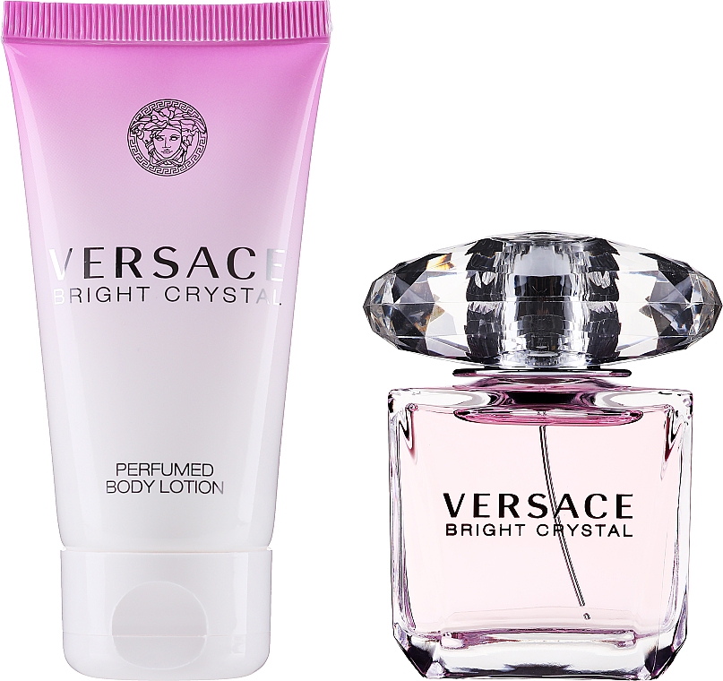 Versace Bright Crystal - Duftset (Eau de Toilette 30ml + Körperlotion 50ml)  — Bild N1