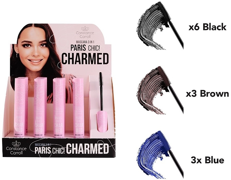 Set - Constance Carroll Charmed Mascara (Wimperntusche 12x10ml) — Bild N2