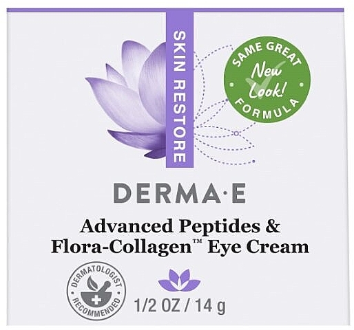 Creme für die Augenpartie mit Peptiden und Kollagen - Derma E Skin Restore Advanced Peptide & Collagen — Bild N3