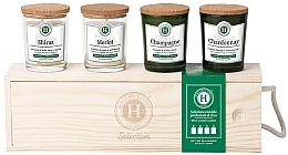 Düfte, Parfümerie und Kosmetik Set - Himalaya dal 1989 Candela Selection Wine In Box Set (candle/75gx4 + box/1pcs)