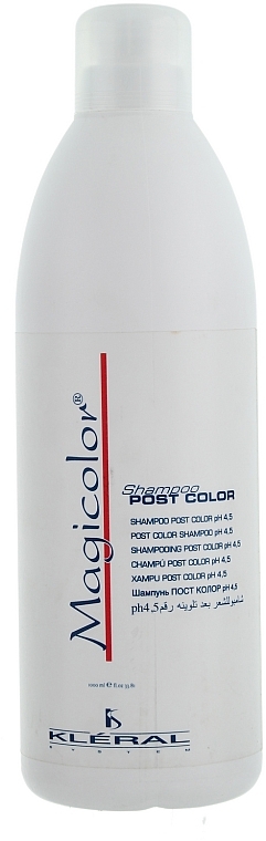Säurehaltiges Farbschutz-Shampoo für coloriertes Haar - Kleral System Post Color Shampoo