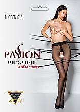 Düfte, Parfümerie und Kosmetik Erotische Strumpfhose mit Ausschnitt Tiopen 015 20 Den black - Passion