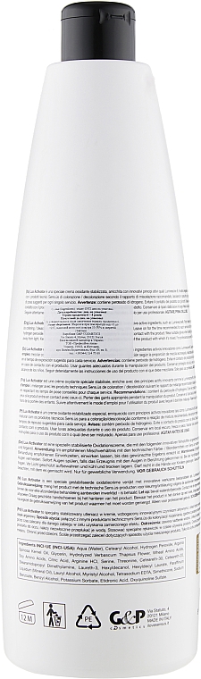 Stabilisierende oxidierende Creme 1.5% - Sensus Lux Activator Cream 5Vol — Bild N2