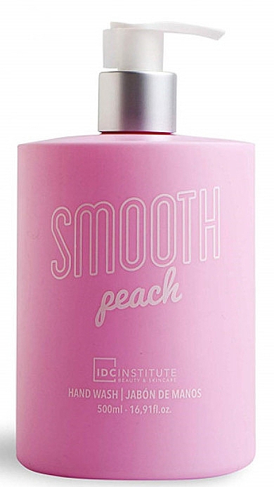 Flüssigseife Pfirsich - IDC Institute Smooth Hand Wash Peach — Bild N1