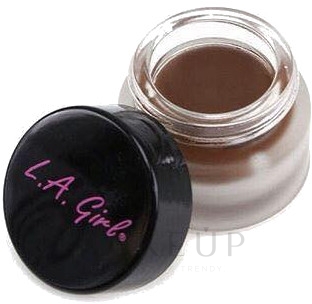 Gel-Eyeliner-Set mit Pinsel - L.A. Girl Gel Liner Kit — Bild Brown