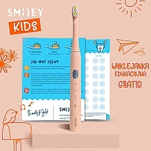 Elektrische Schallzahnbürste für Kinder rosa - Smiley Light Kids  — Bild N4