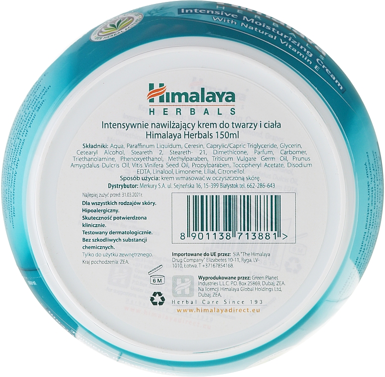 Intensive feuchtigkeitsspendende Körpercreme - Himalaya Herbals Intensive Moisturizing Cream — Foto N6